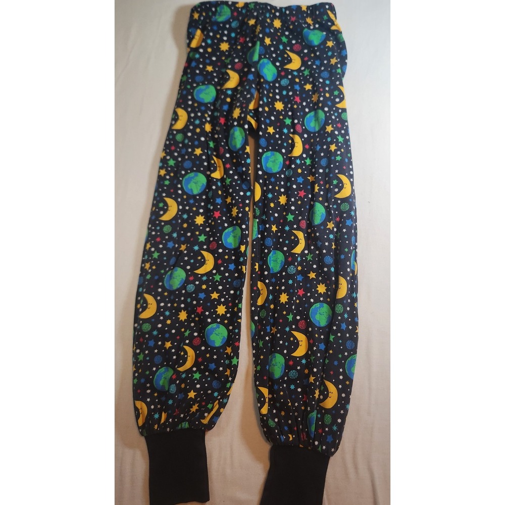 DUNS Sweden Organic Cotton Space Earth Jogger Pants Kids 146 152 small adult